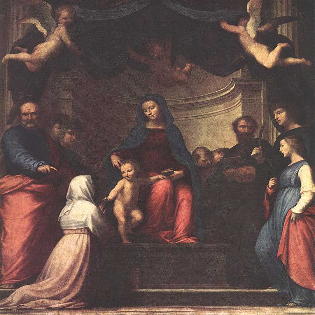 The Marriage Of St Catherine Of Siena