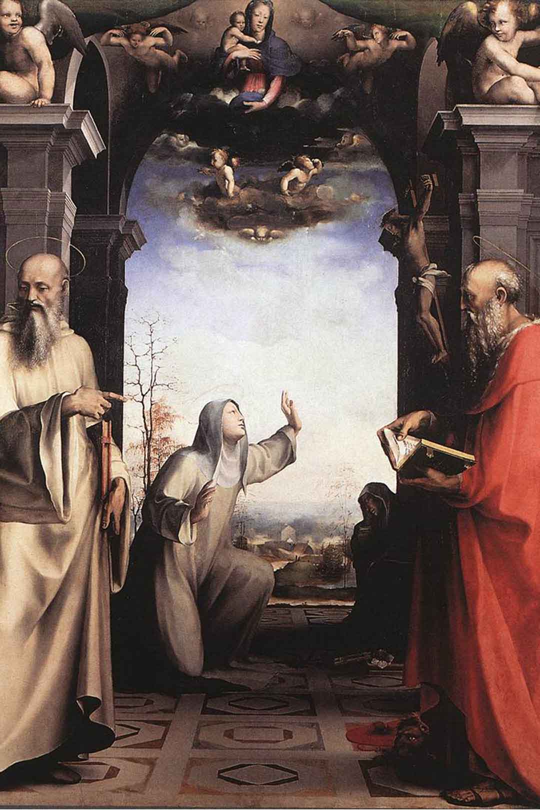 Stigmatization Of St Catherine Of Siena