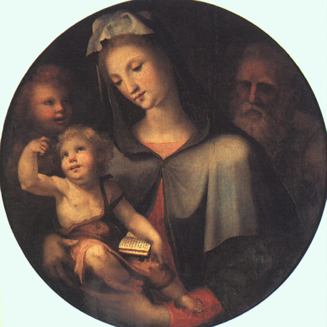 The Holy Family With Young Saint John