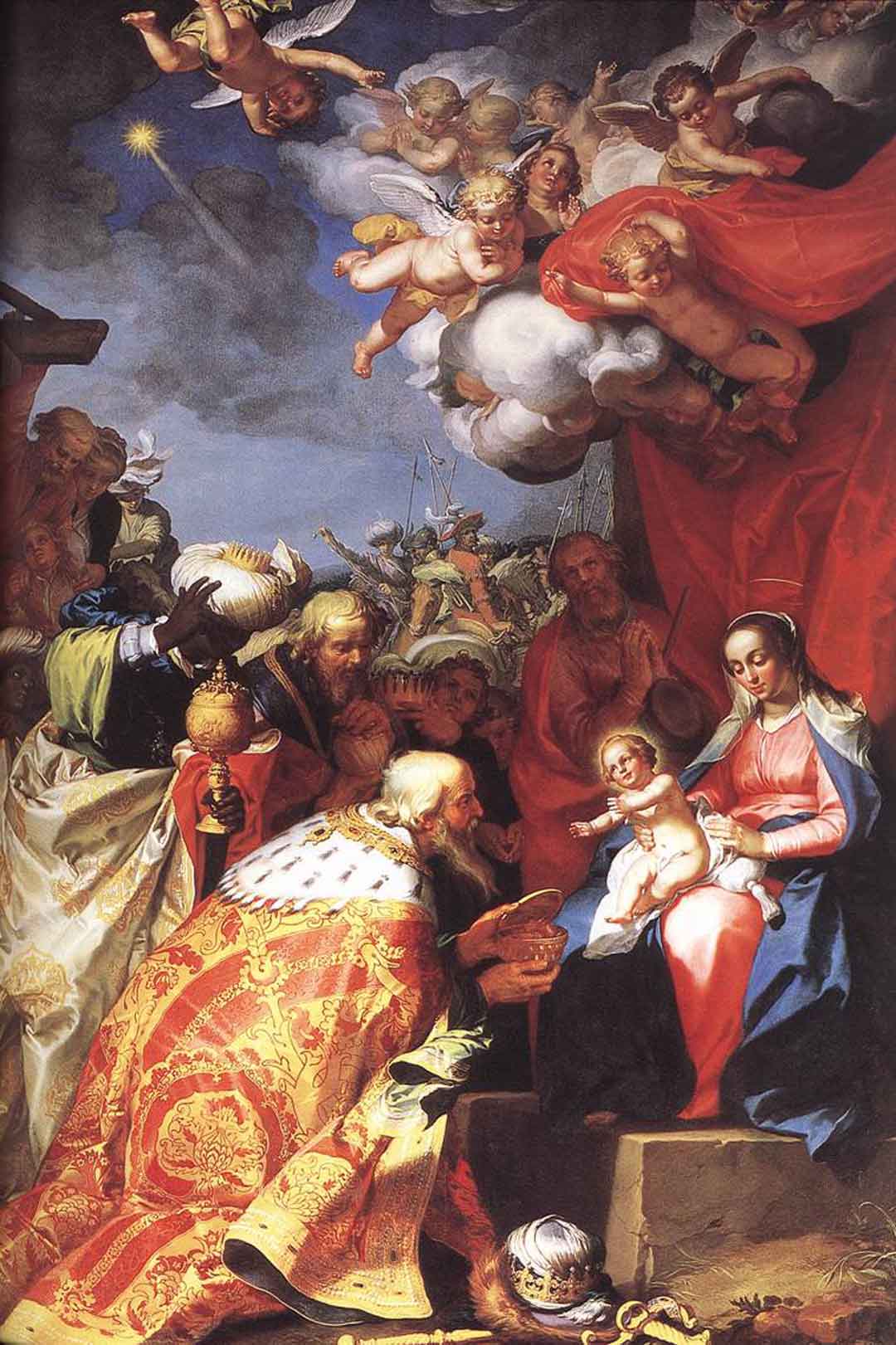 Adoration Of The Magi