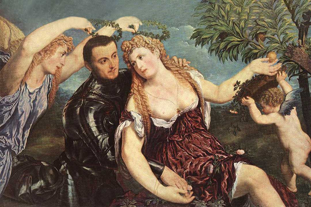 Allegory With Lovers Wien