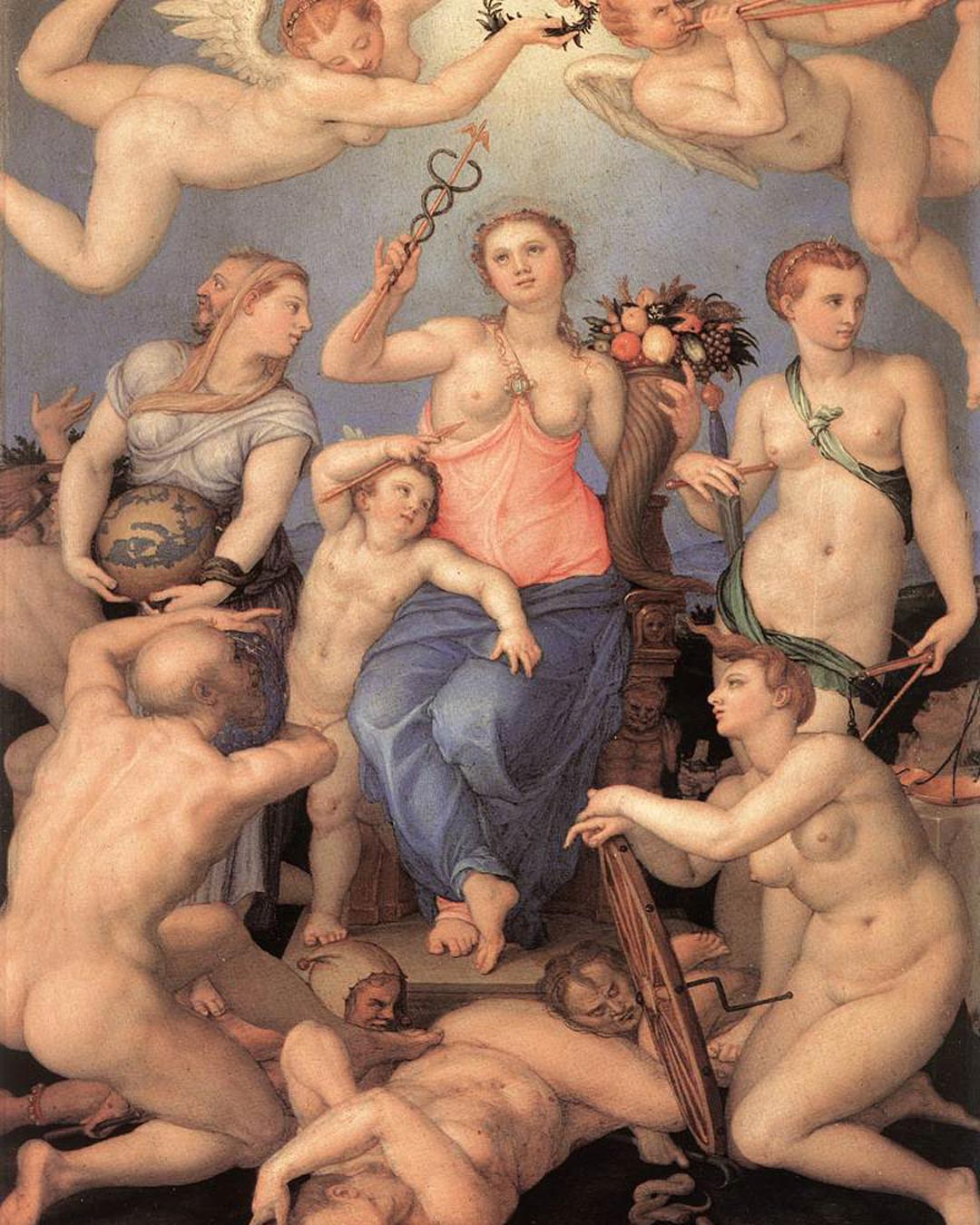 Agnolo Allegory Of Happiness