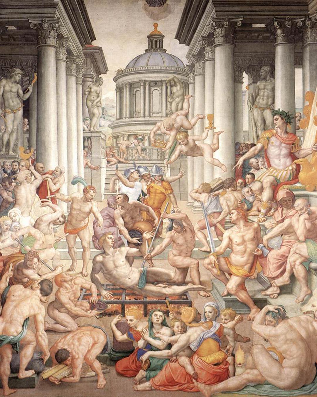 Agnolo Martyrdom Of St Lawrence