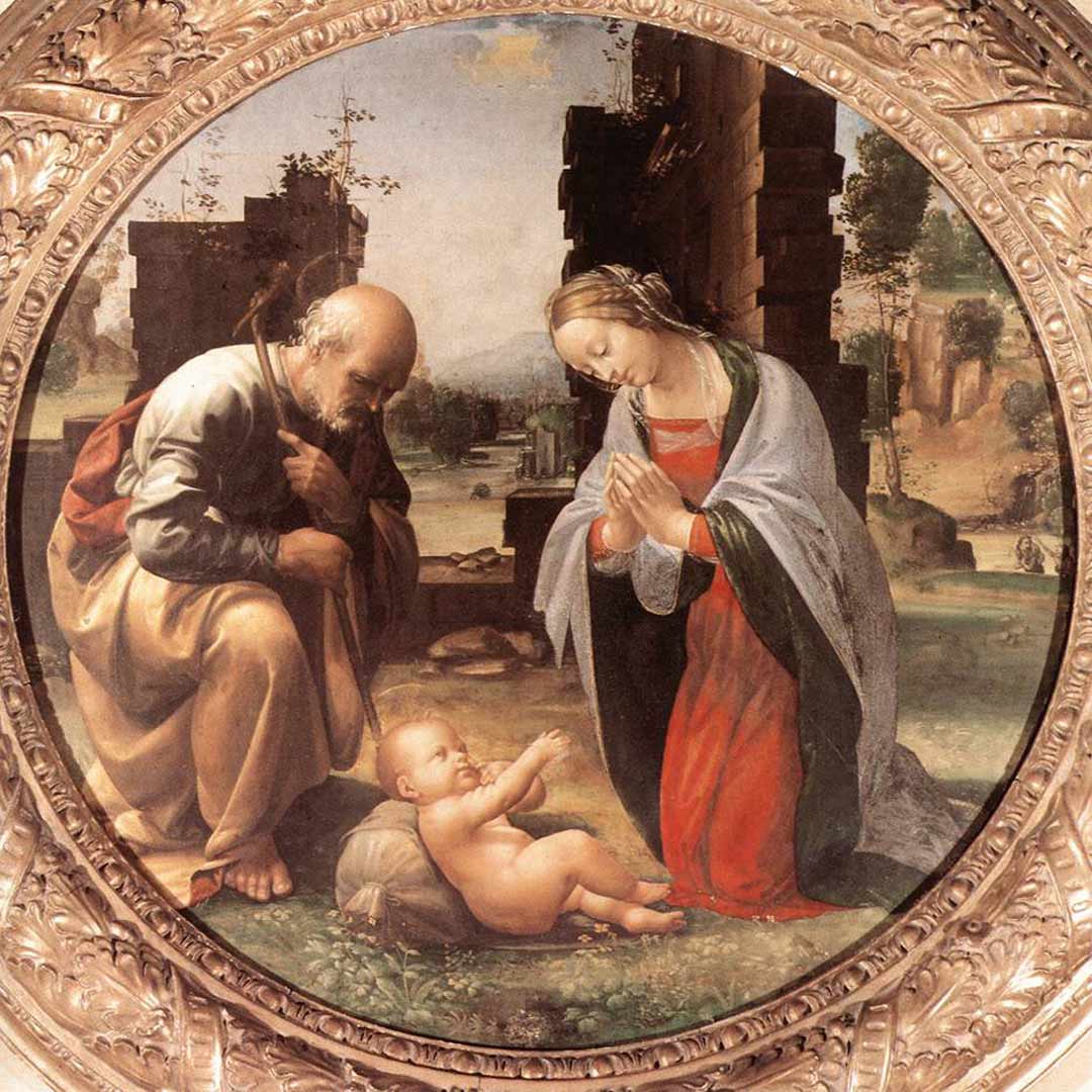 The Adoration Of The Christ Child