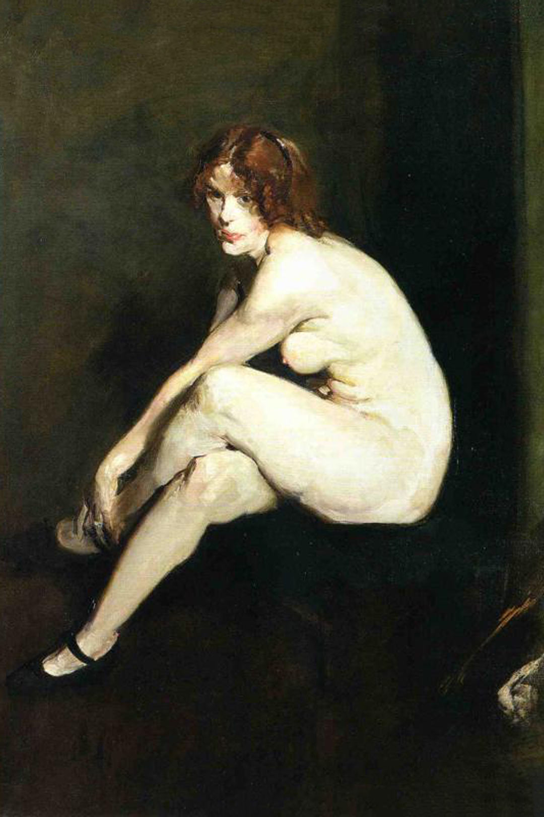 Nude Girl Miss Leslie Hall