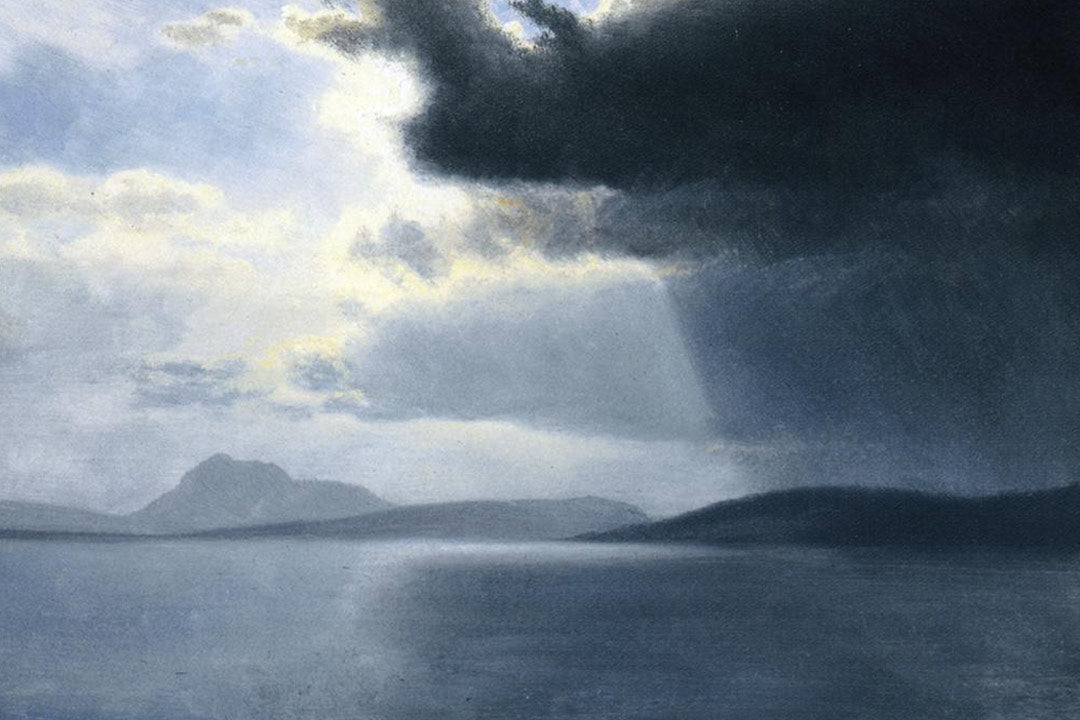 Approaching Thunderstorm on the Hudson River
