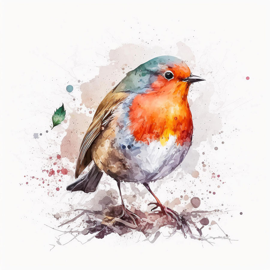 European Robin Bird