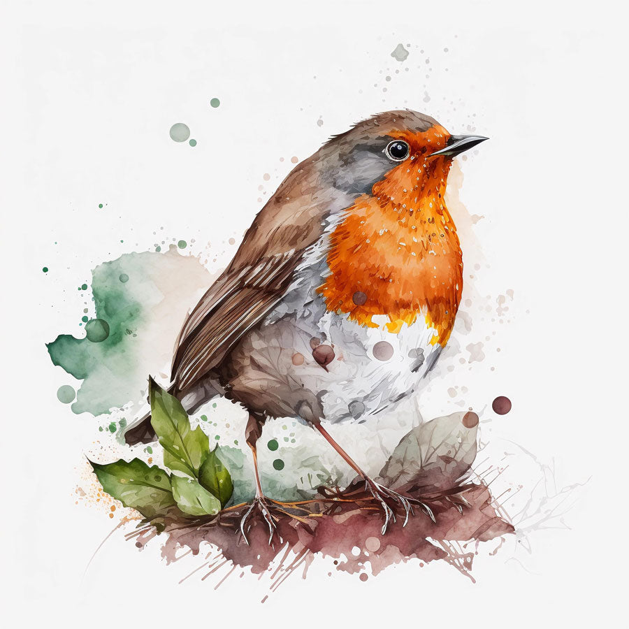 European Robin Bird