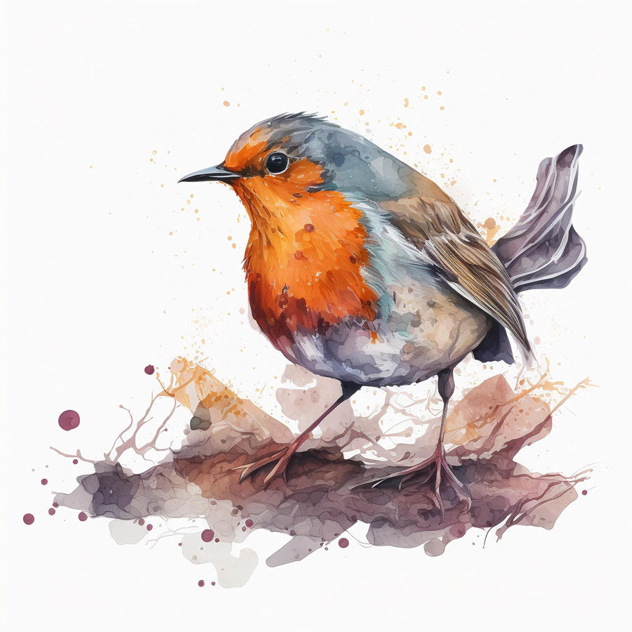 European Robin Bird