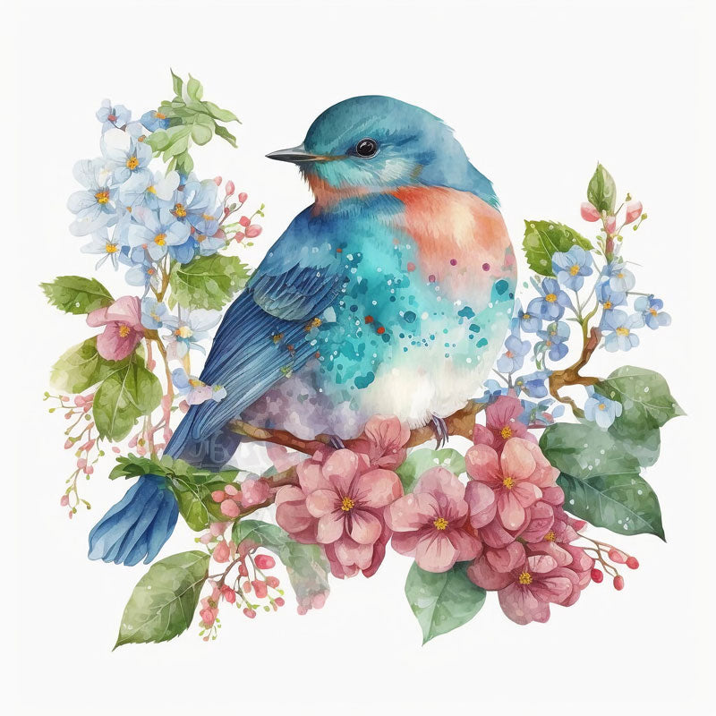 Sialia Mexicana Bird
