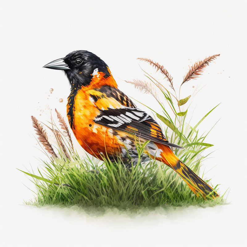 Baltimore Oriole Bird