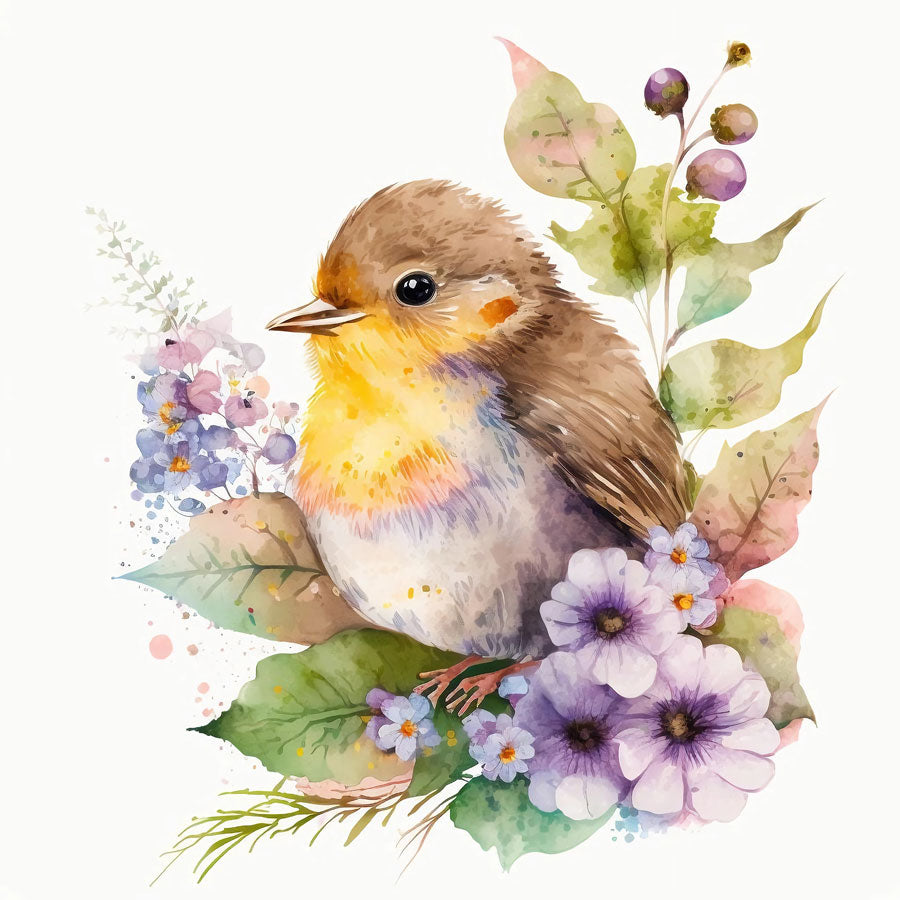 European Robin Bird
