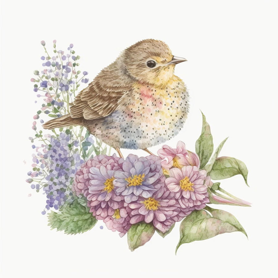European Robin Bird