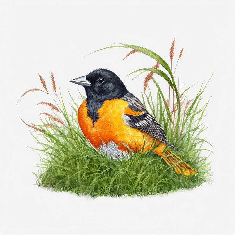 Baltimore Oriole Bird