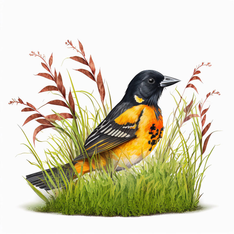 Baltimore Oriole Bird