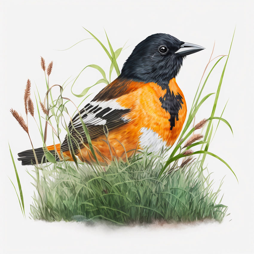 Baltimore Oriole Bird