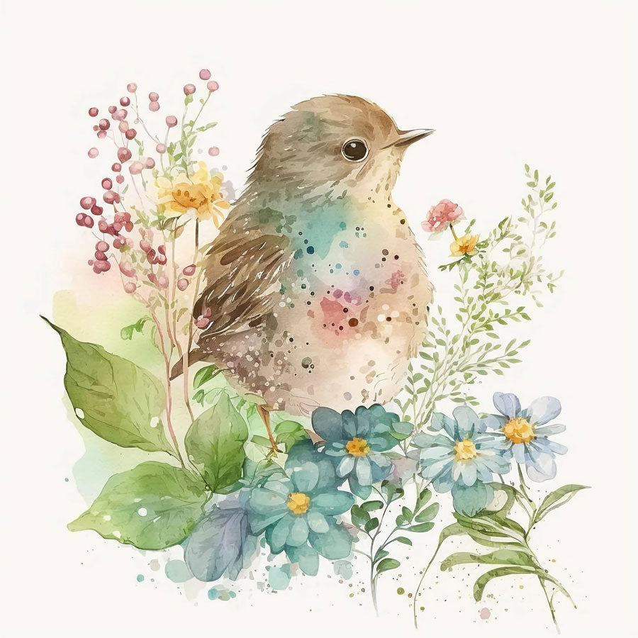 European Robin Bird