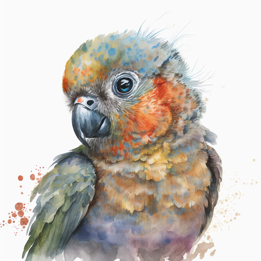 Parrot Chicks Bird