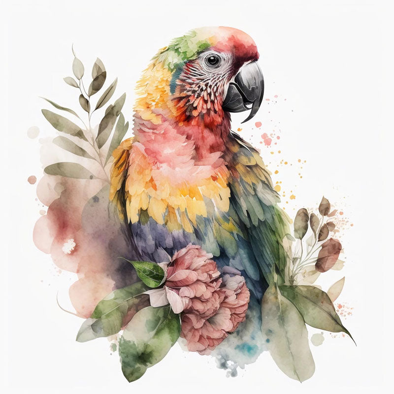 Collared Lorikeet Parrot Bird