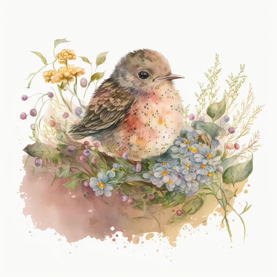 European Robin Bird