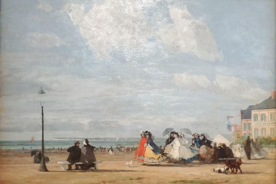 Impératrice Eugénie à Trouville 1863