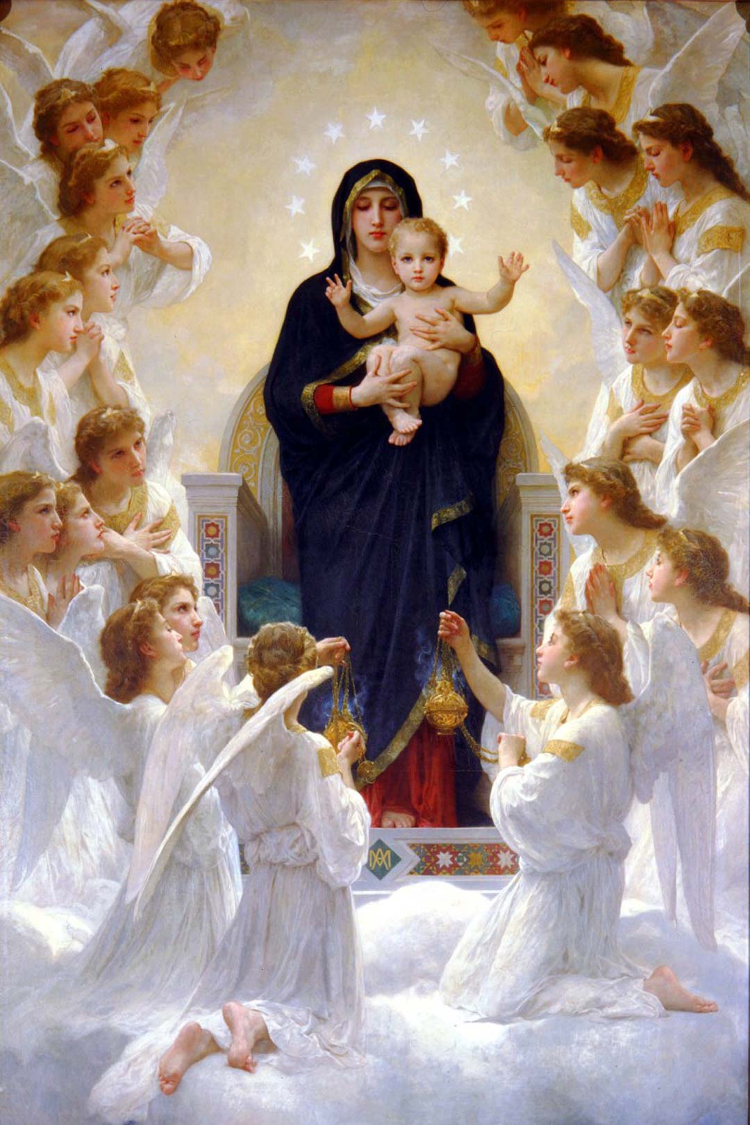 La Vierge avec les anges, 1900