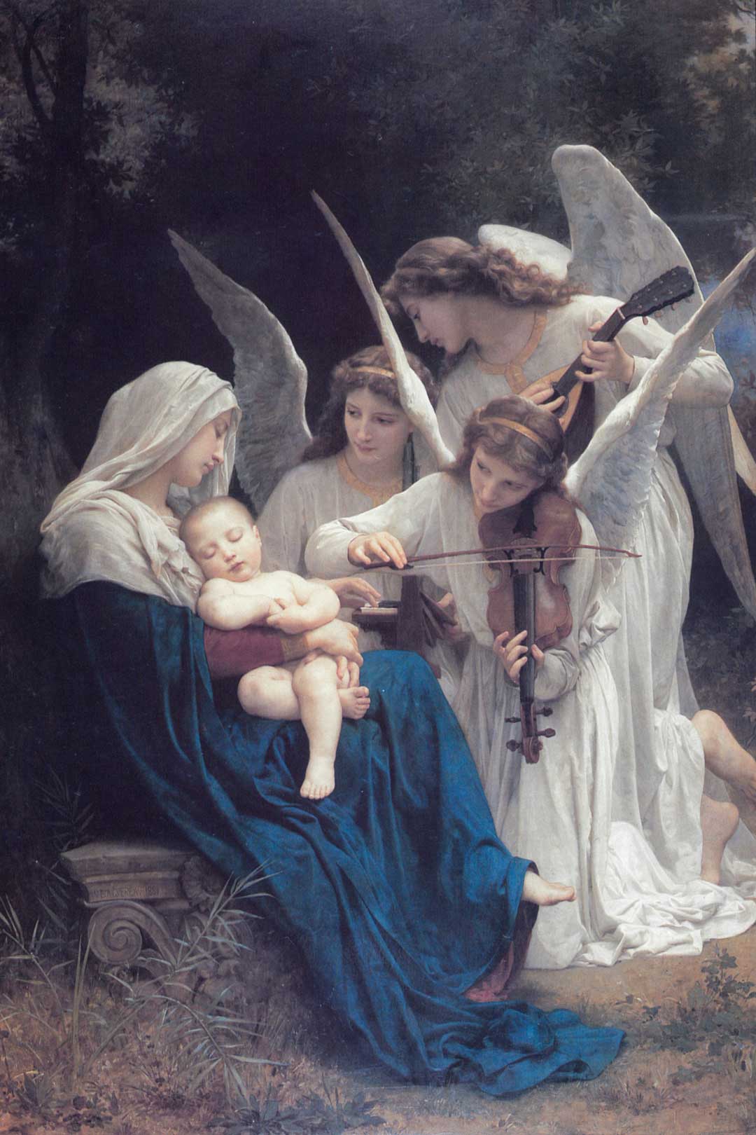 Bouguereau Le chant des anges 1881