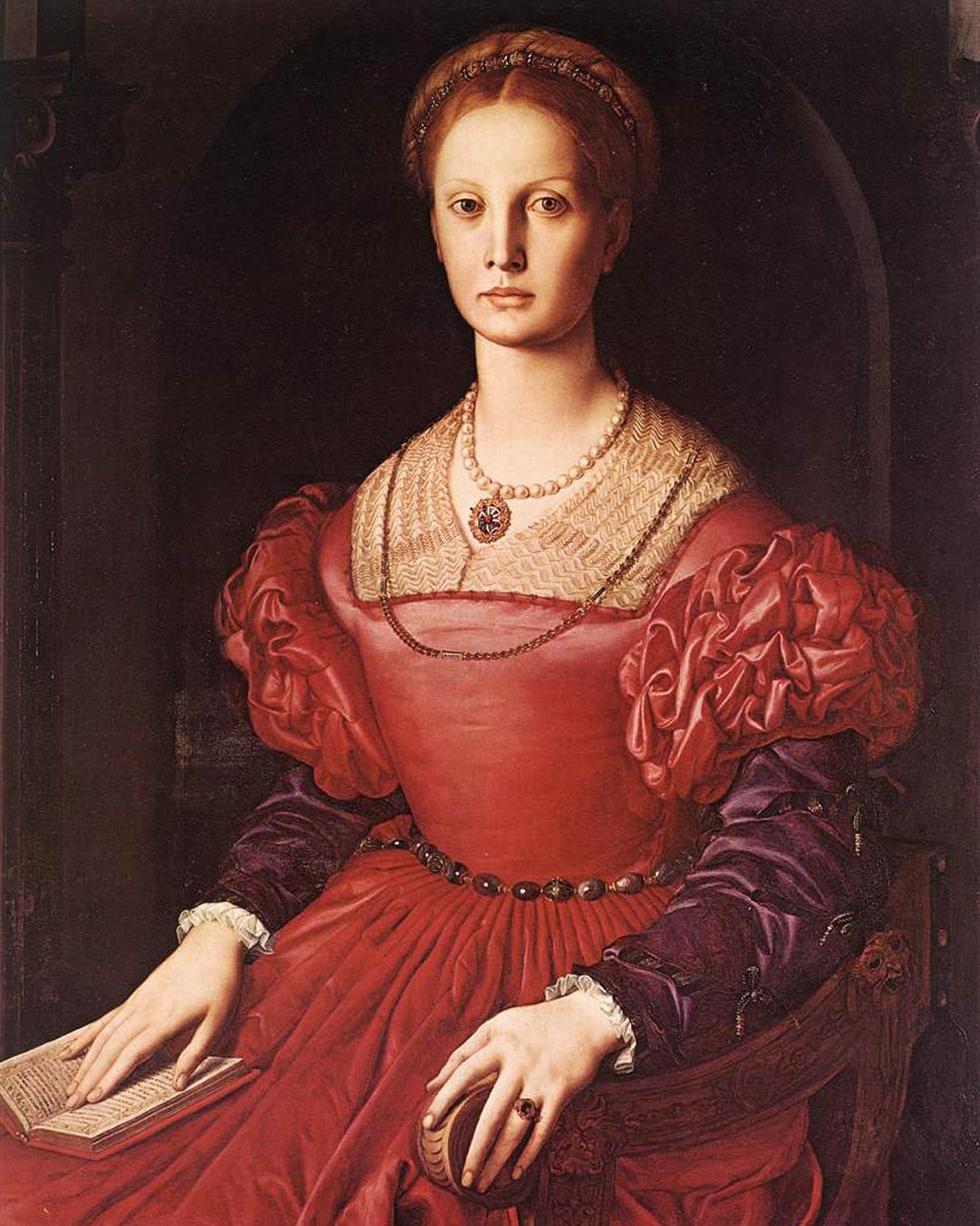 Bronzino Portrait Of Lucrezia Panciatichi