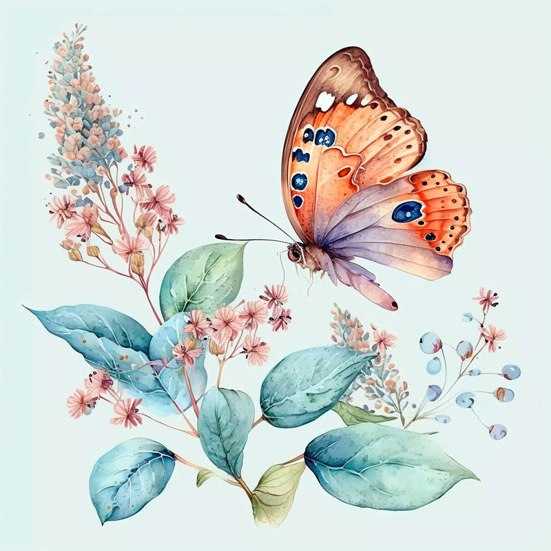 Water Colour Butterfly