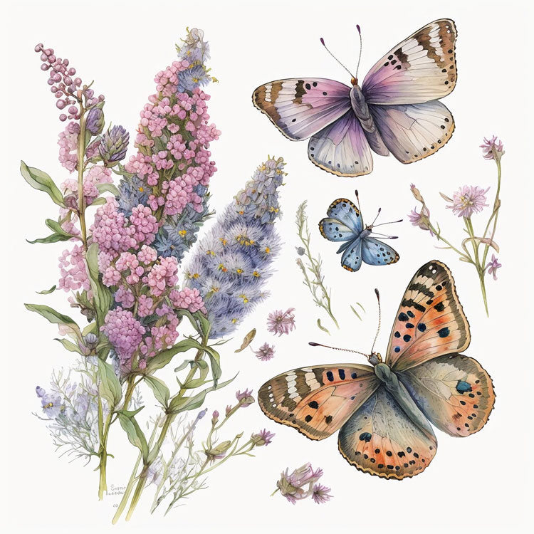 Water Colour Butterfly
