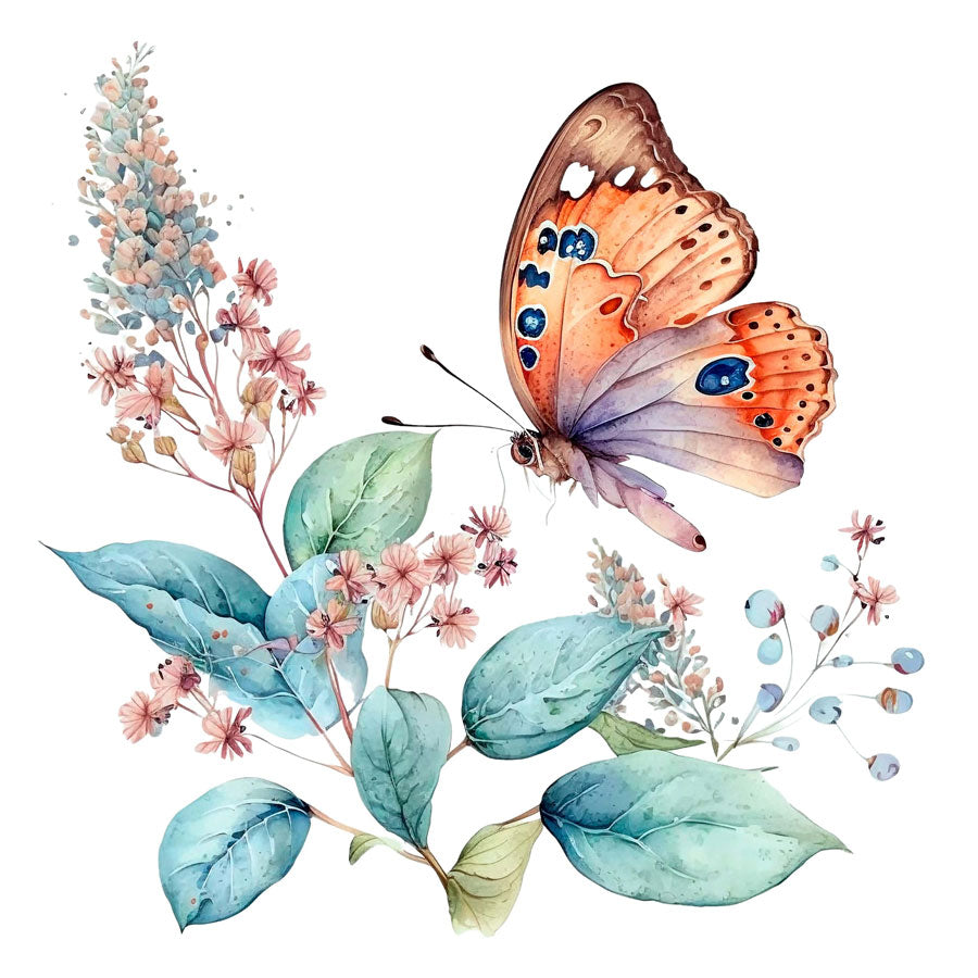 Water Colour Butterfly