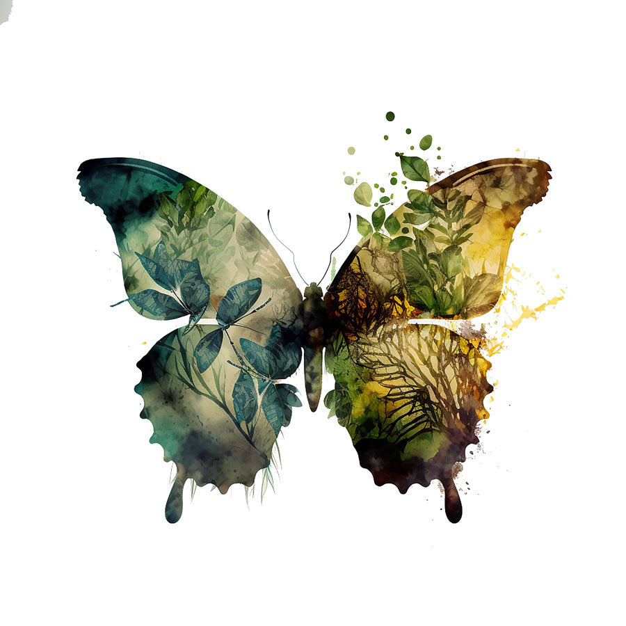 Water Colour Butterfly
