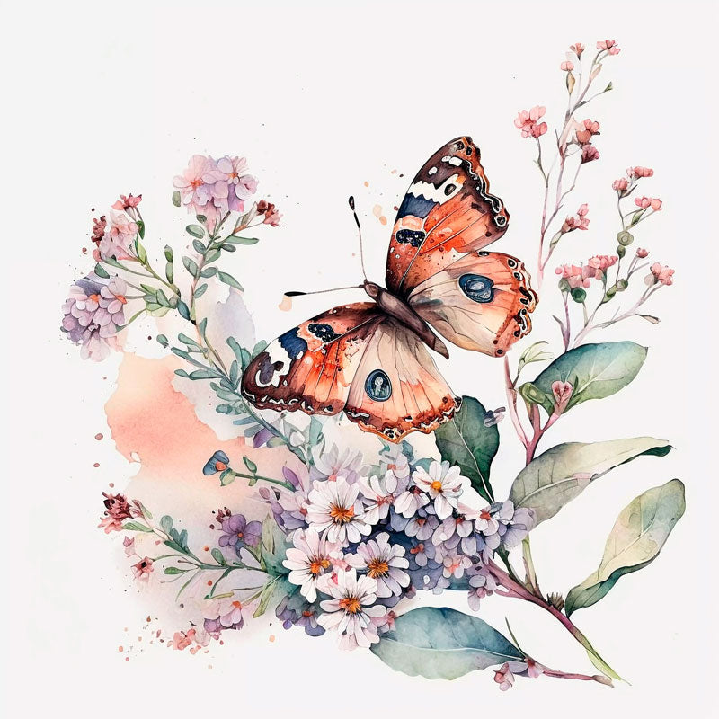 Water Colour Butterfly