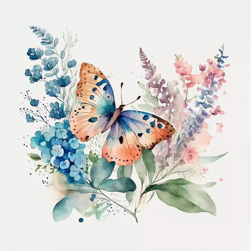 Water Colour Butterfly