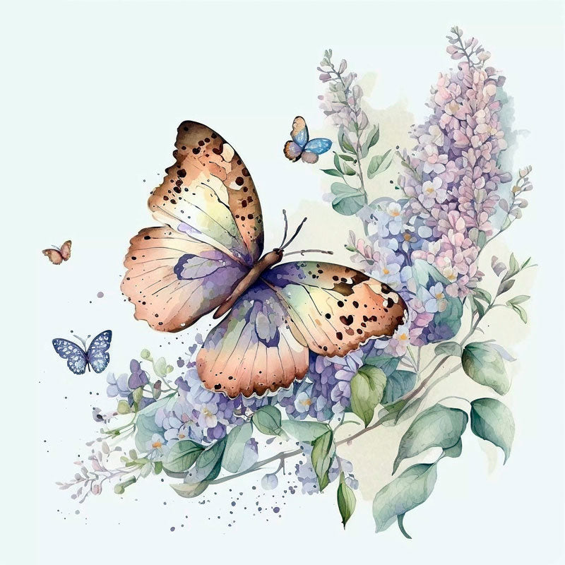 Water Colour Butterfly
