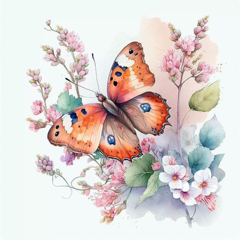 Water Colour Butterfly