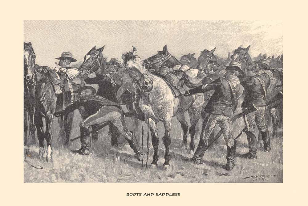 'Boots And Saddless' Vintage Horse