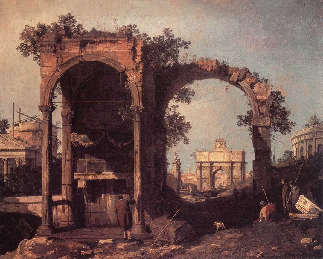 Capriccio Ruins And Classic Buildings