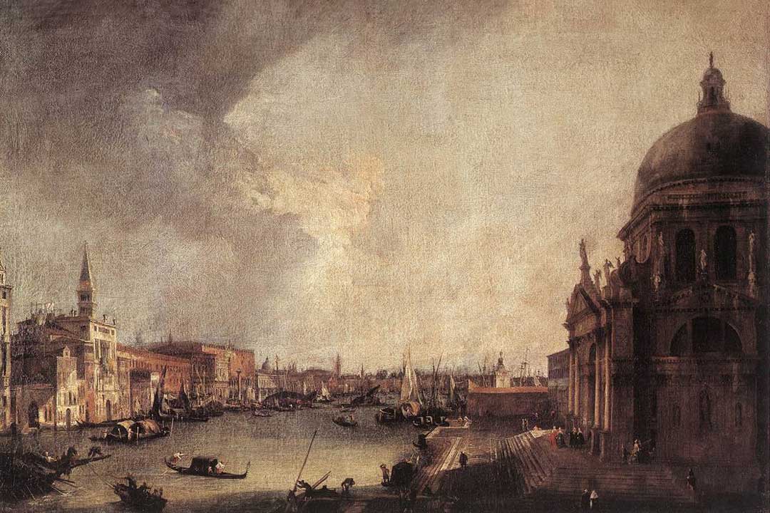 Entrance To The Grand Canal Looking East