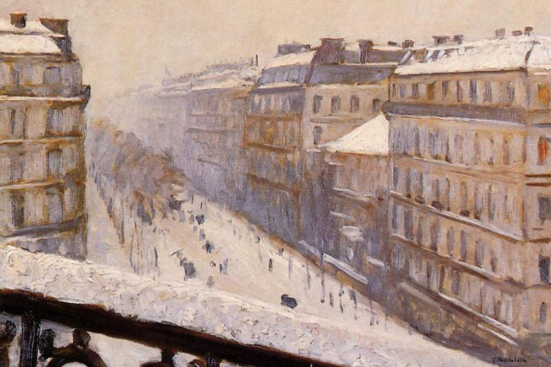 Boulevard Haussmann Snow