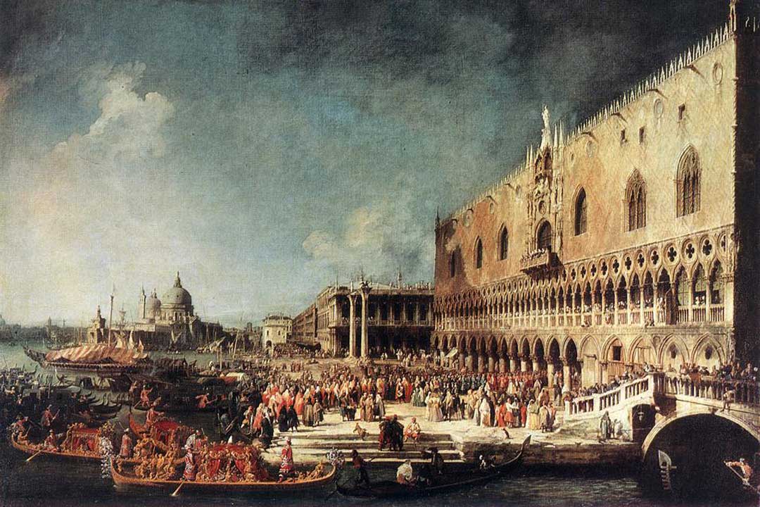 Arrival Of The French Ambassador In Venice