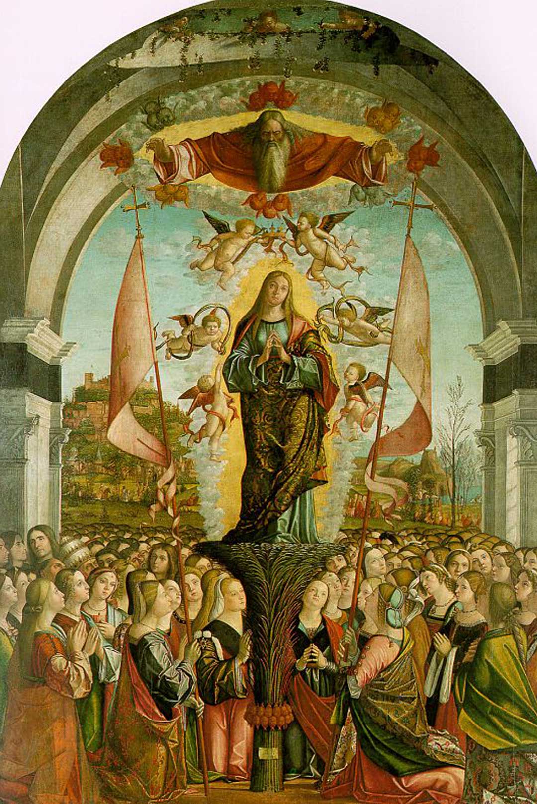 Apotheosis Of Of St Ursula 1491