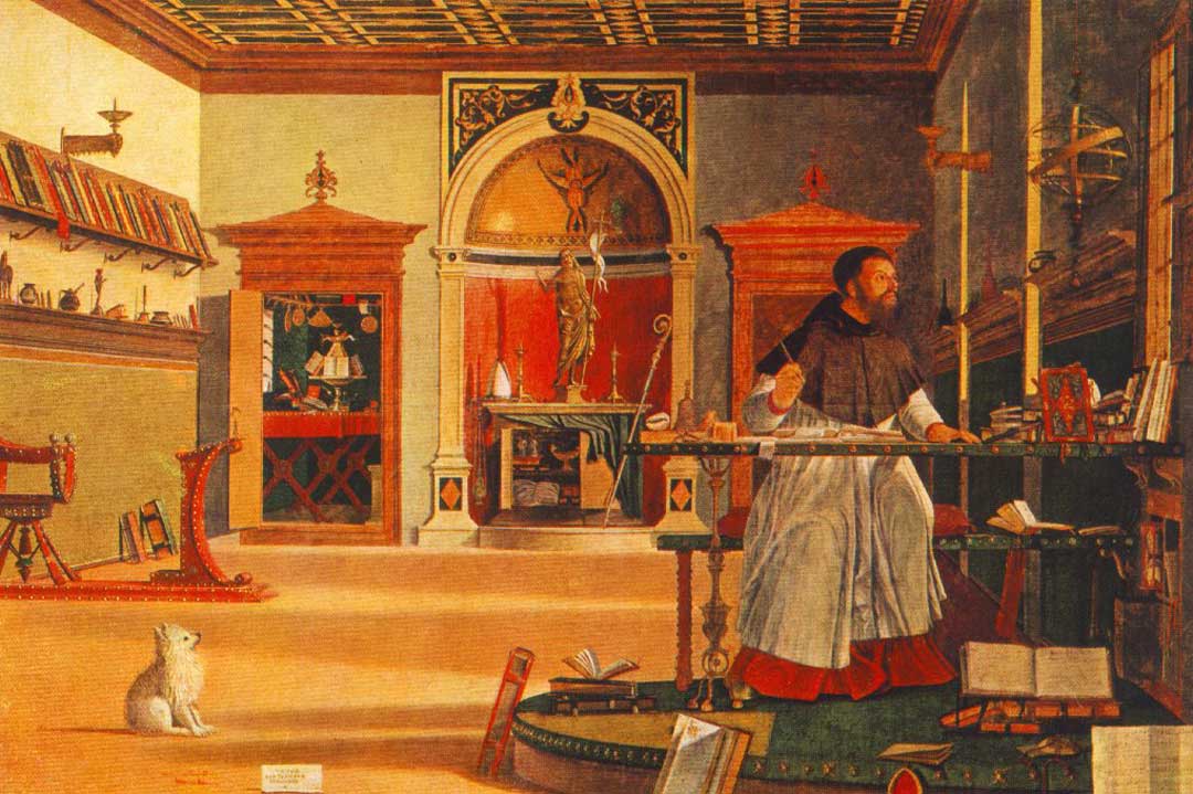 St Augustine In His Studio 1502