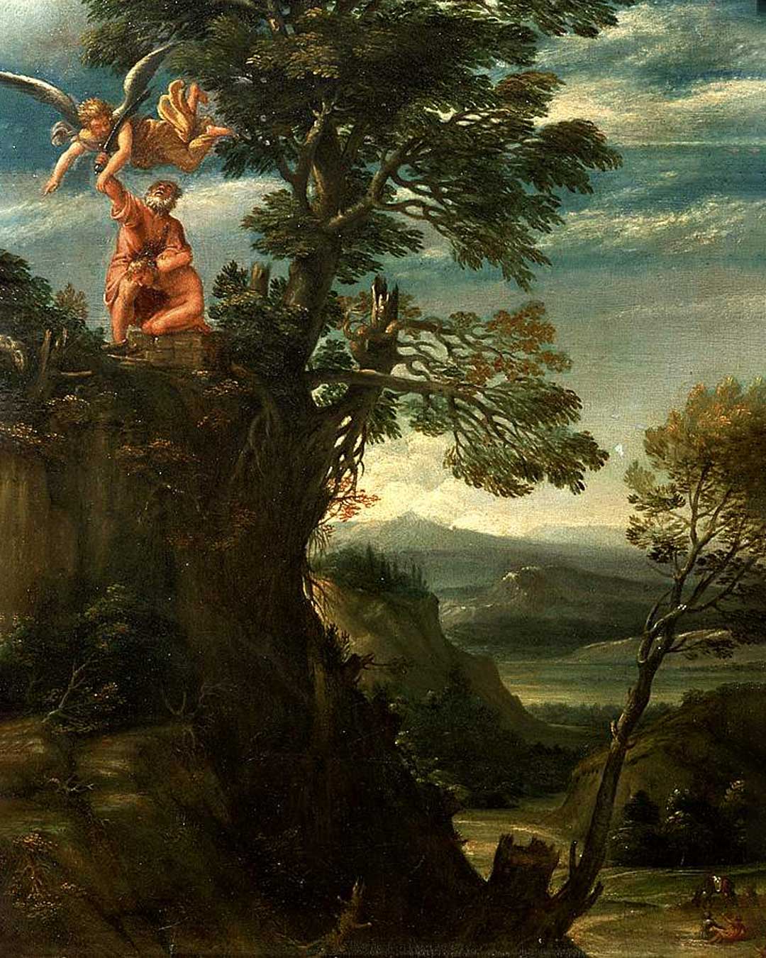 Landscape With The Sacrifice Of Isaac