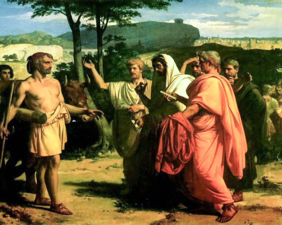 Cincinnatus Receiving Deputies Of The Senate