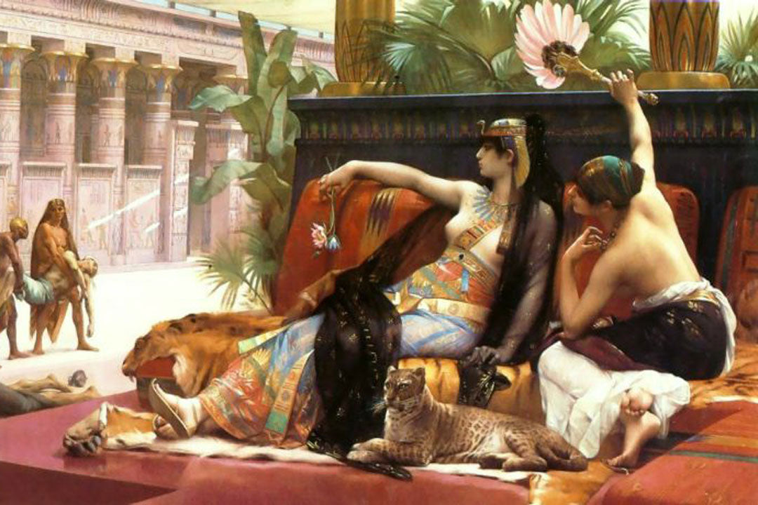 Cleopatra Testing Poisons On Condemned Prisoners 1897