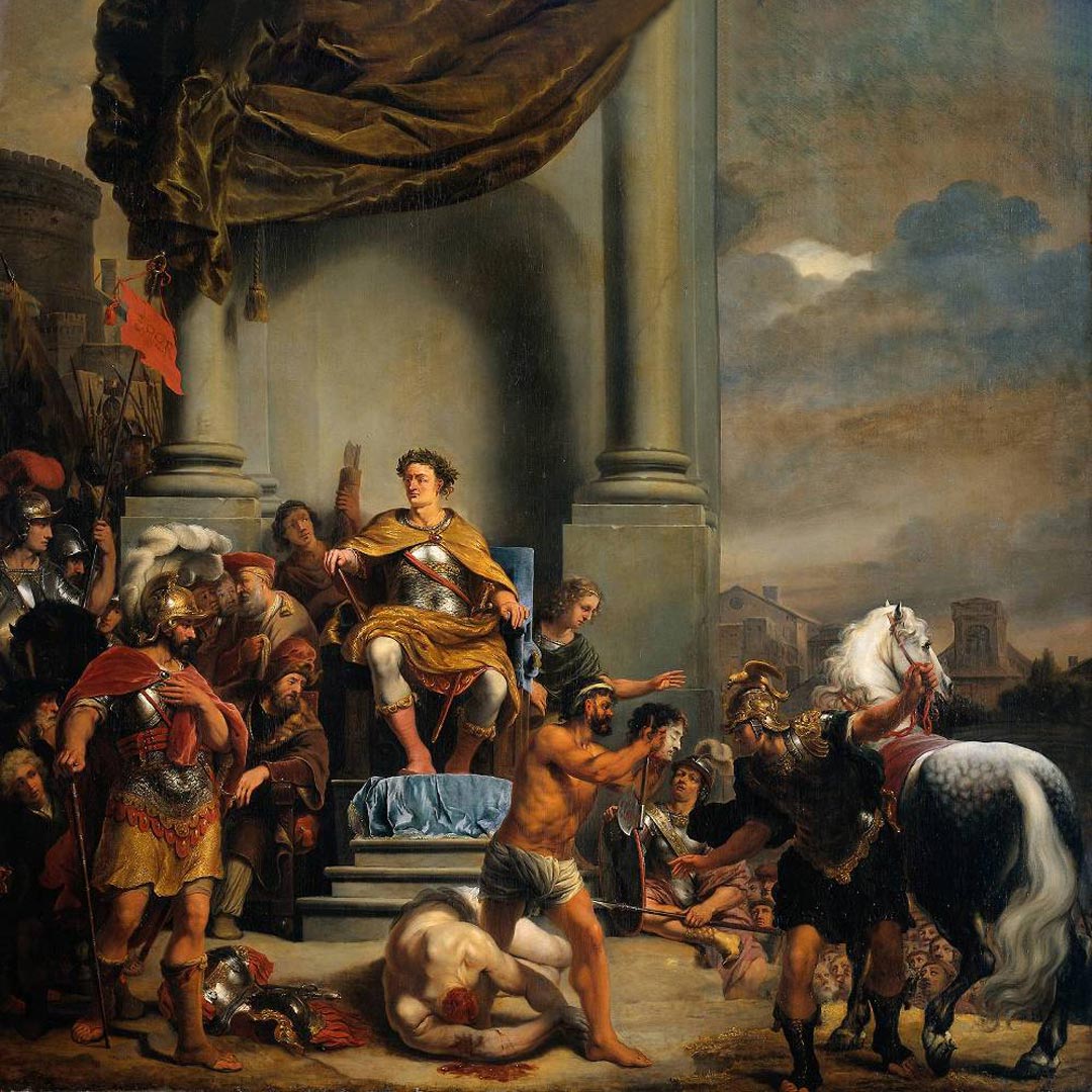 Consul Titus Manlius Torquatus Beheading His Son