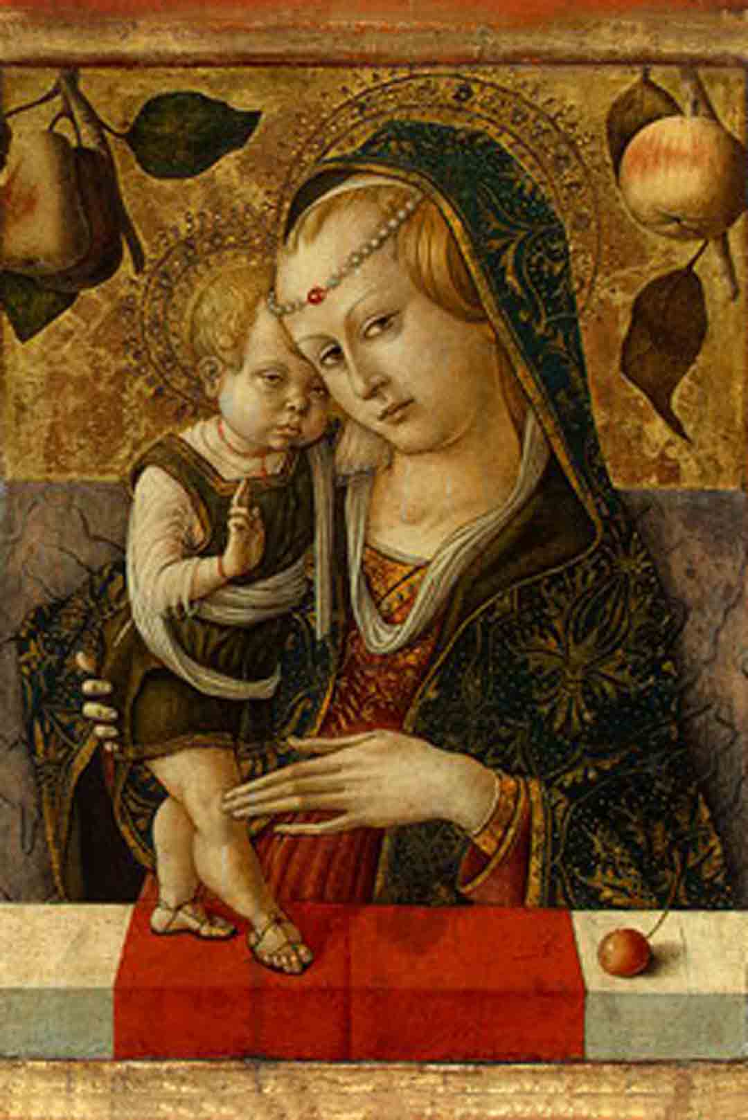 Madonna And Child Before   1490