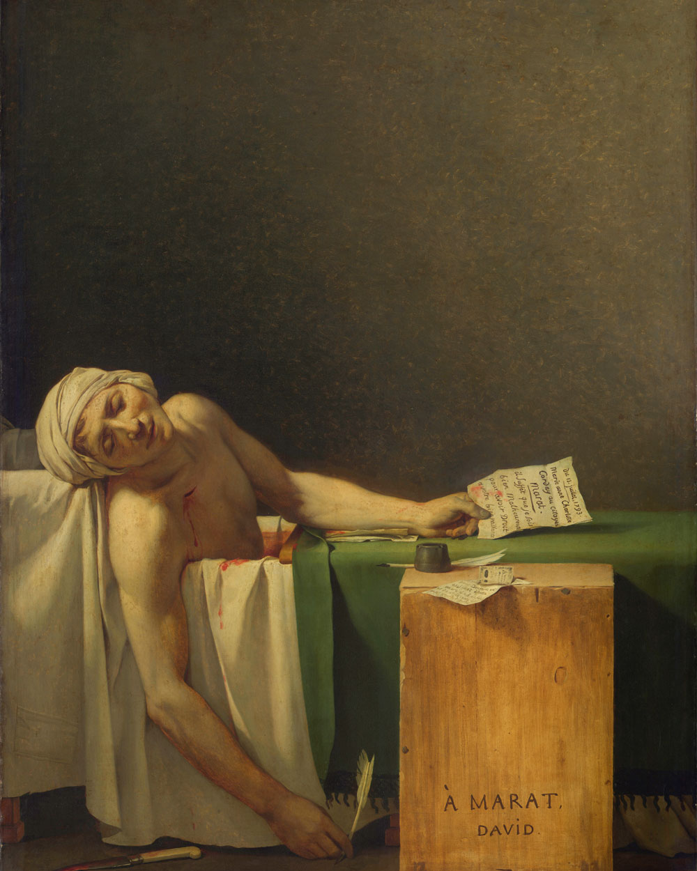 Death Of Marat By David