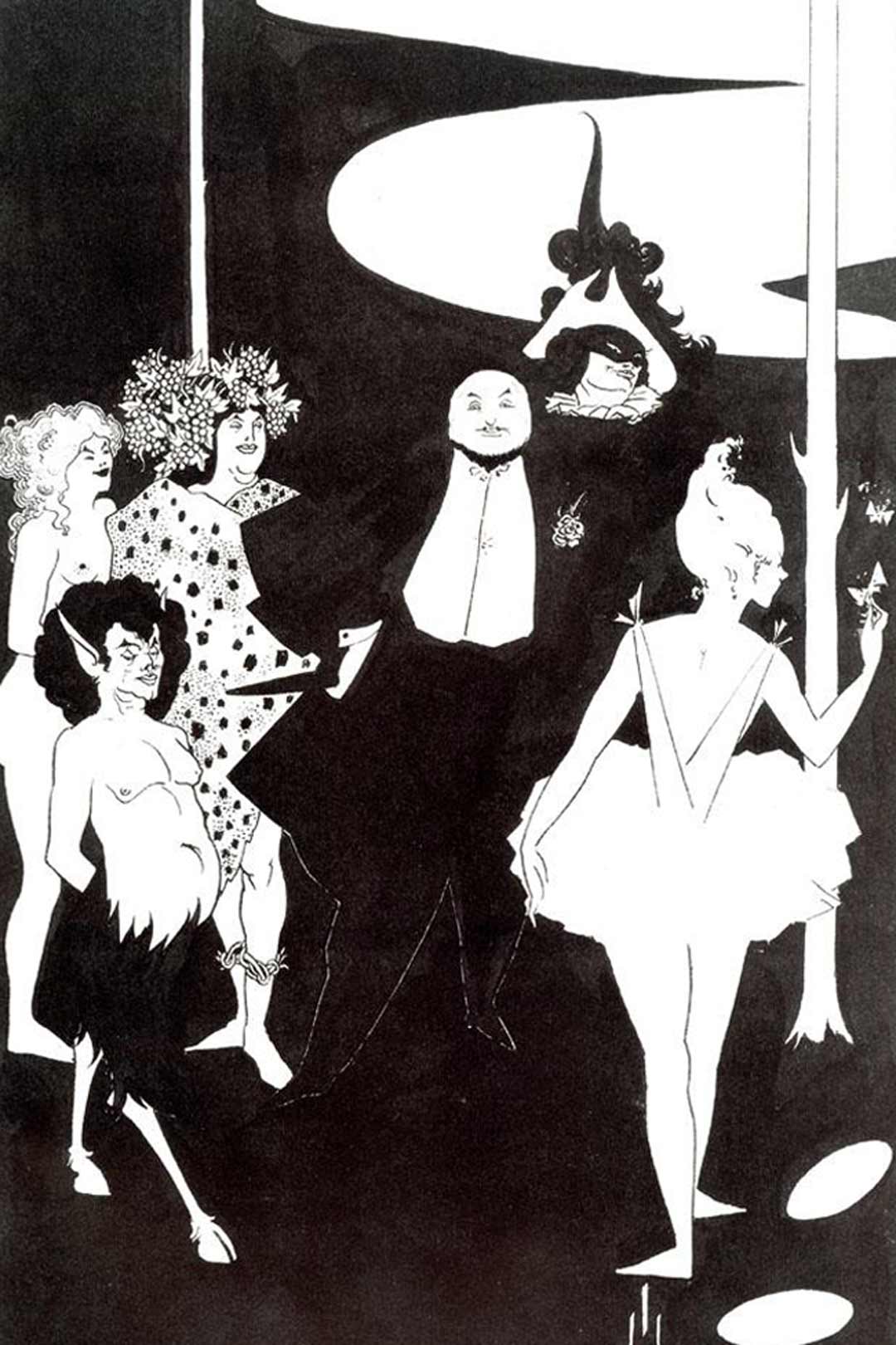 Design For The Frontispiece To Plays By John Davidson